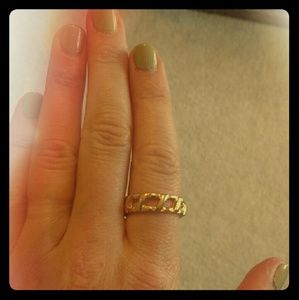 Gold tone ring **perfect for bundle**