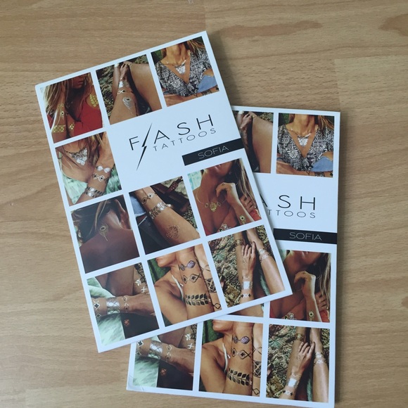 Flash Tattoos- Sofia set- brand new- sealed - Picture 2 of 4