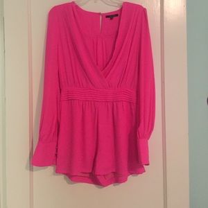 Hot Pink Romper