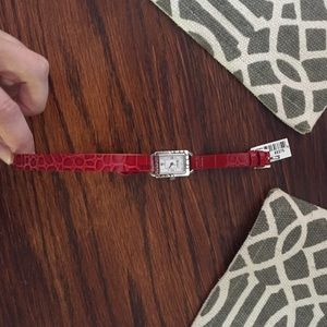 Brand new red wrap Brighton watch