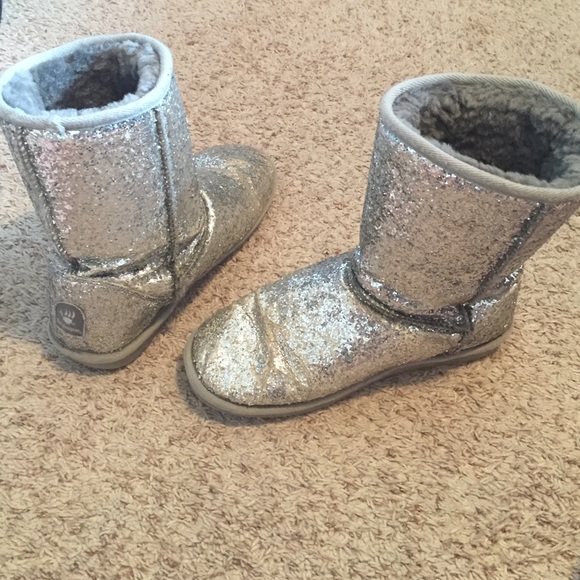 Sparkly Bearpaw boots