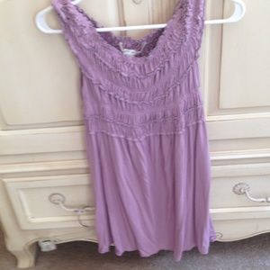 Max Studio lavender mini dress or top