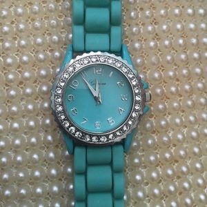 Teal Geneva Watch