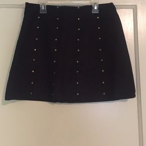 Lulu's suede skirt