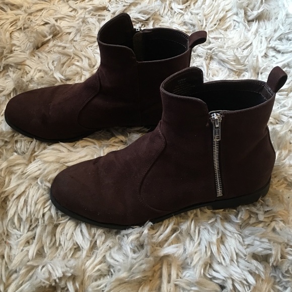 Dark brown H&M ankle boots