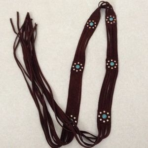 Boho Chic fringe belt