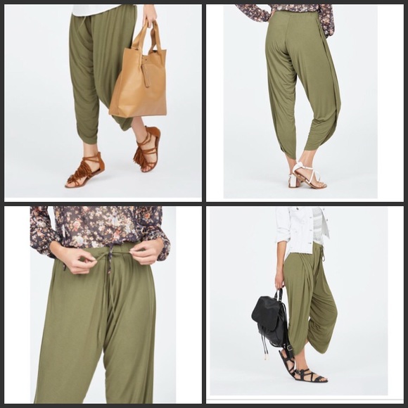Olive pants