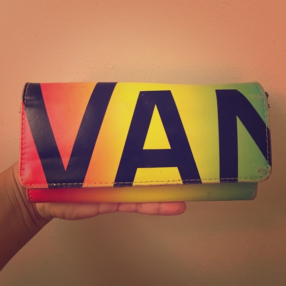 VANS rasta wallet