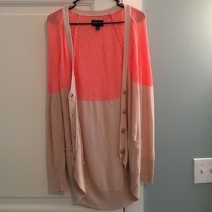mid-thigh length comfy cute AE cardigan