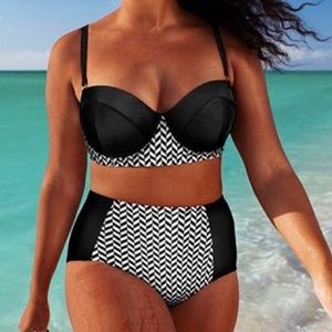 SOLD Underwire High Waisted Bikini