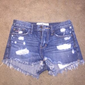 Hollister high waisted shorts