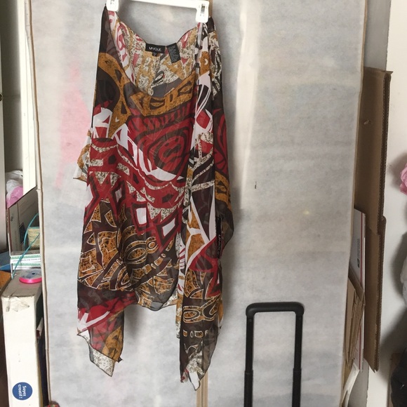 Beautiful shear blouse. Sz 3x