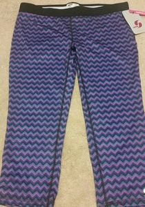 NWT Juniors Dri Soffee Chevron Print leggings