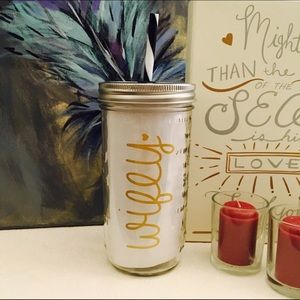 Wifey Mason Jar Tumbler