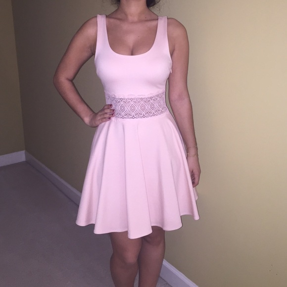 Bebe rose pink dress