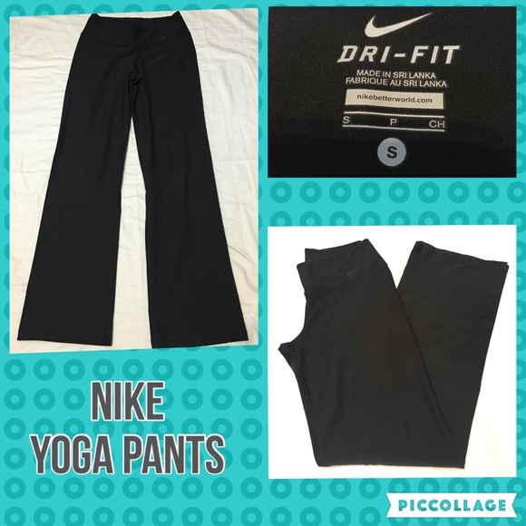 Nike Pants - 💜 Sz Small Nike Yoga Workout Pants Straight Leg