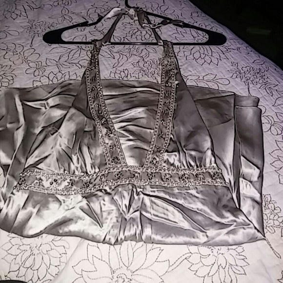 Victoria Secret silk babydoll halter
