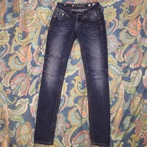 Miss Me skinny jeans size 25