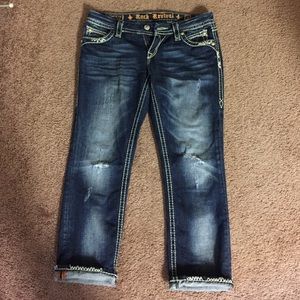 Rock Revival Elaina Capris