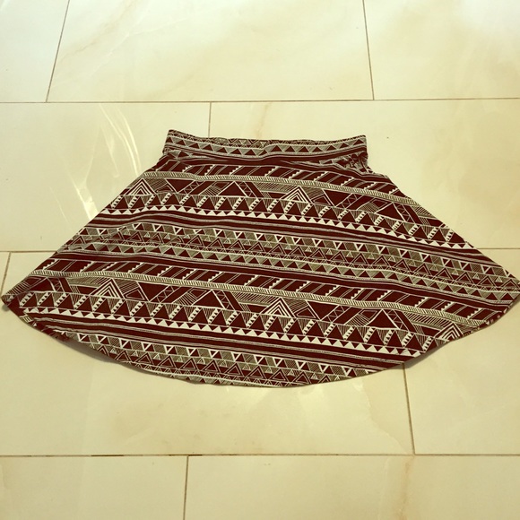VS Pink tribal skater skirt