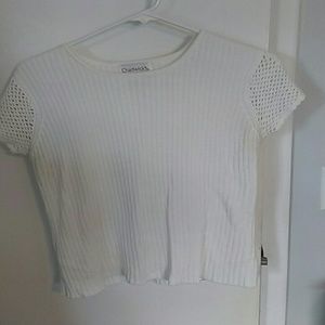 Light airy white sweater