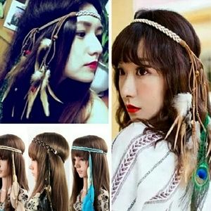 🔥SALE🔥Feather Hippie Headband/Hair Accessories