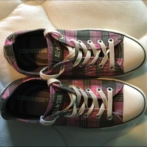 Converse Plaid Chuck Taylors