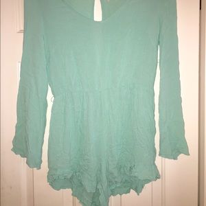Altard State Teal Romper (SIZE LARGE)