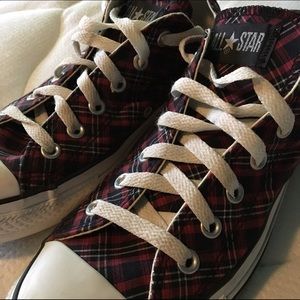 Plaid Converse Chuck Taylors