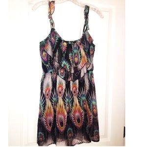 Peacock inspired dress!