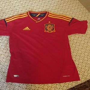Official Spain Jersey w/embroidered crest Adidas