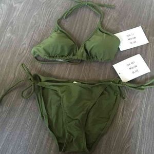 Bikini Set in Olive color