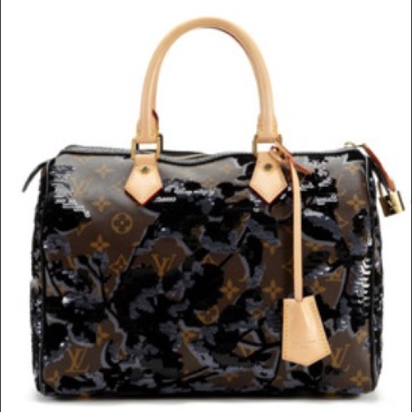 Limited Edition Monogram Fleur de jais speedy 30 - Picture 2 of 3