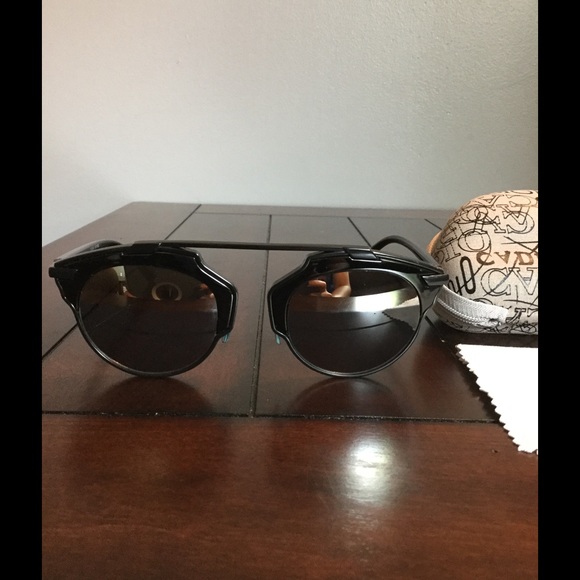 Inspired christian dior "so real" sunglasses.
