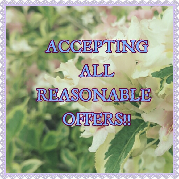 Accepting all reasonable offers!!!