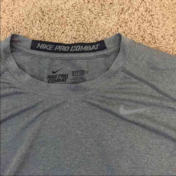 Nike pro combat long sleeve tee
