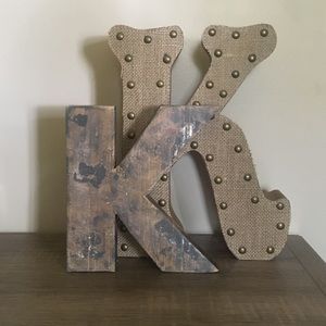 One or Both "K" Decorations