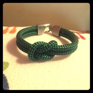 Nautical rope bracelet. Seven inches end to end.