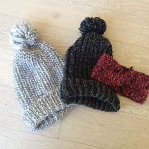 Mossimo winter hat/headband bundle :)