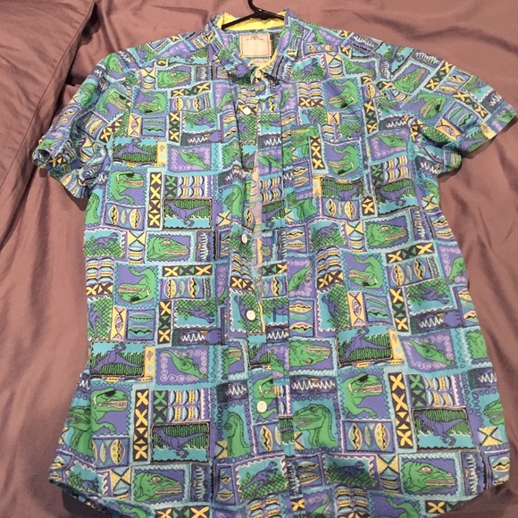 Dinosaur Hawiian Shirt