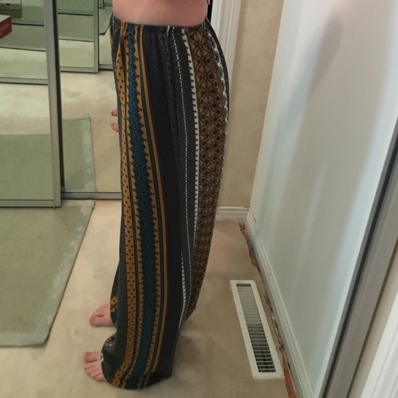 Pattern pants