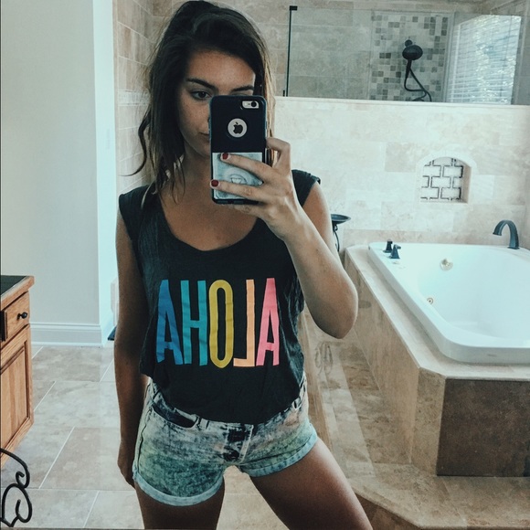 aloha tank top