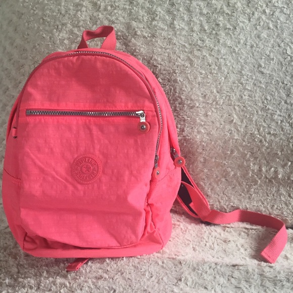Pink Kipling Backpack - Picture 1 of 4