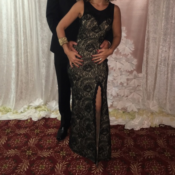 Long pron dress