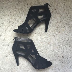 Black Strappy Heels