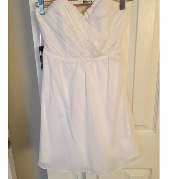 NWT Express White Dress 0 - Picture 1 of 4