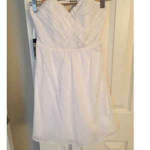 NWT Express White Dress 0