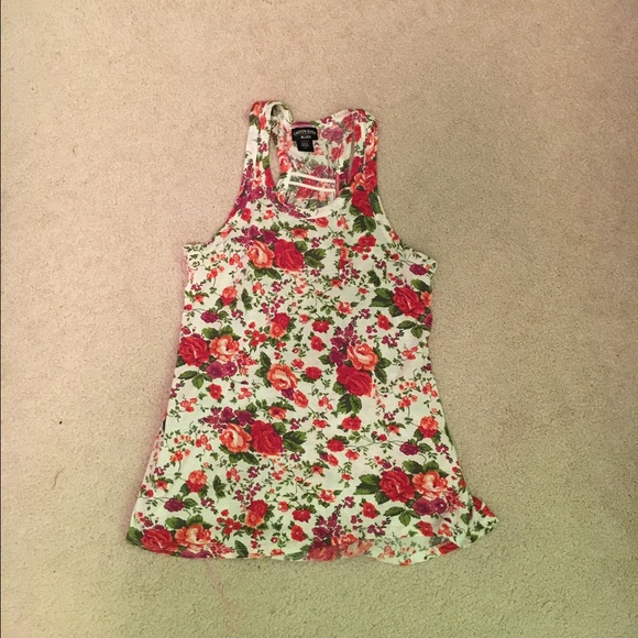 Floral tank top