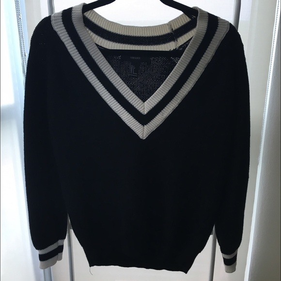 Heavy Knit Varsity Sweater