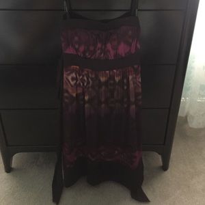 Strapless dress